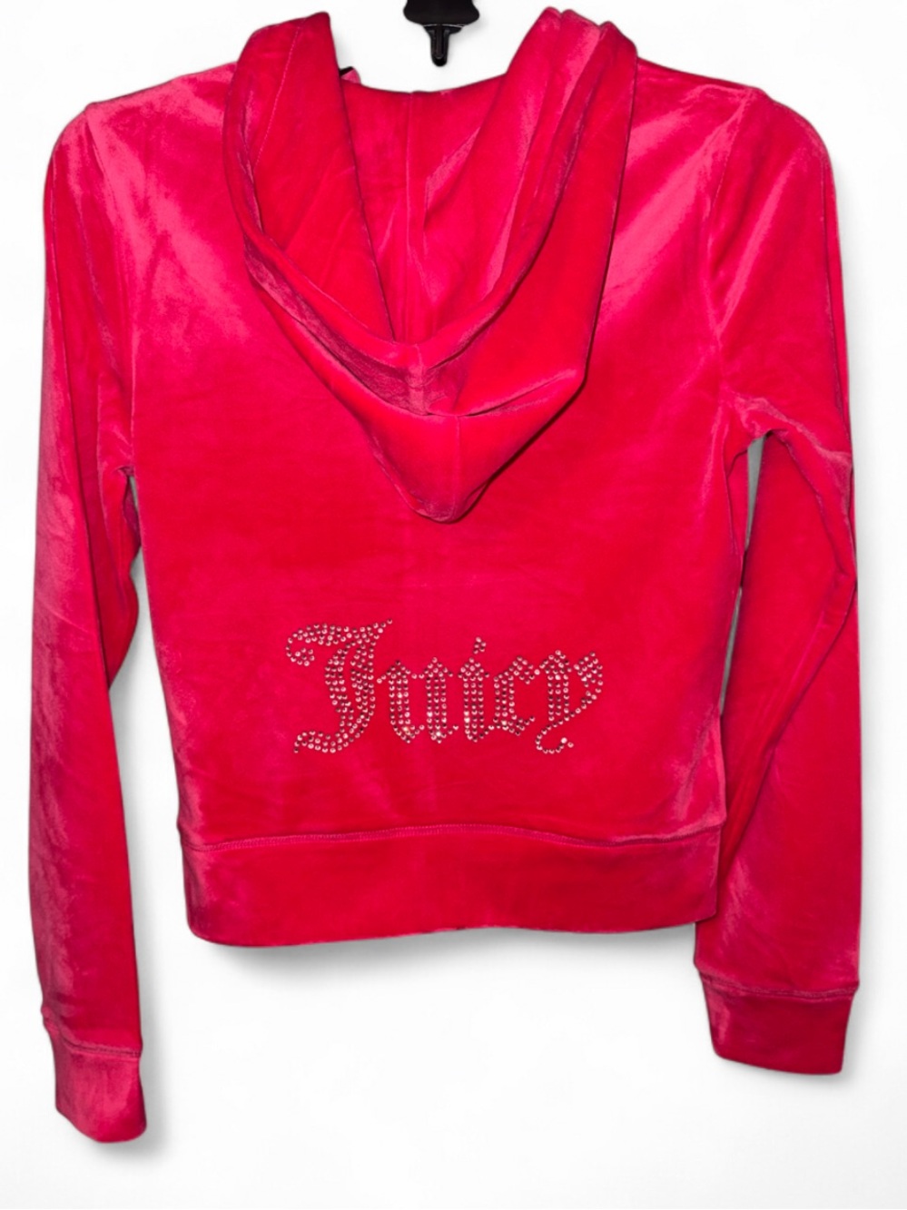 Juicy Couture Pink Velour Zip-Up Hoodie NWT